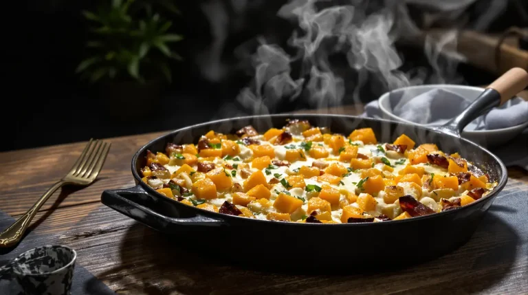 Gratin de butternut au fromage frais au four : douceur fondante aux herbes fraîches pour réchauffer tout l’hiver
